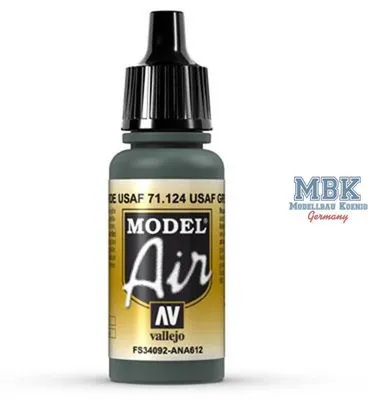 Imagen del producto de Vallejo 71.124, 17 ml, verde, mate, botella