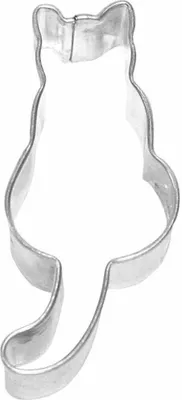 Produktbild von Ausstechform sitzende Katze 2,2 x 3 x H.6,5 cm - Birkmann