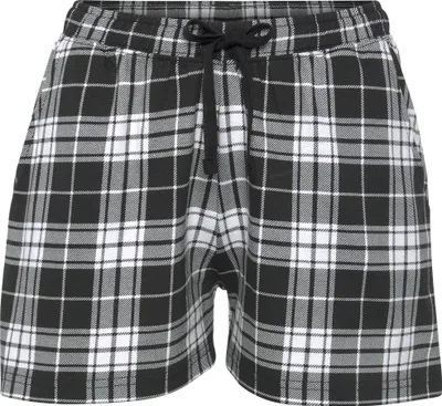 Produktbild von Vivance Dreams Pyjamashorts schwarz-weiß kariert Größe 32/34