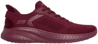 Produktbild von Skechers Bobs Squad Chaos Solid Step Slip-On Rot BURG Größe EU 41