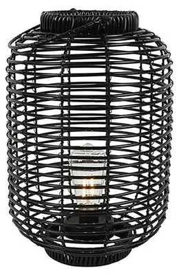 Obrázok produktu pre Countryfield Sabine lucerna s LED – čierna – Ø 24 cm – výška 35 cm