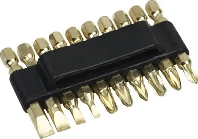 Produktbild von Bit Box Set gold 10-tlg