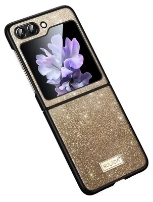 Obrázek produktu pro Pro Samsung Galaxy Z Flip5 5G SULADA nárazuvzdorné ochranné pouzdro z TPU a syntetické kůže