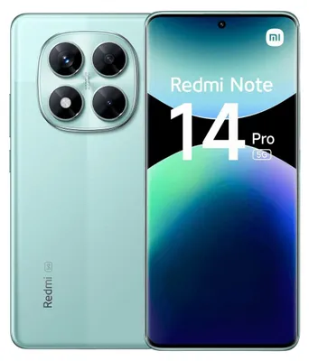 Zdjęcie produktu dla Xiaomi Redmi Note 14 Pro 12+512GB 6.67" 5G Coral Green EU  Xiaomi