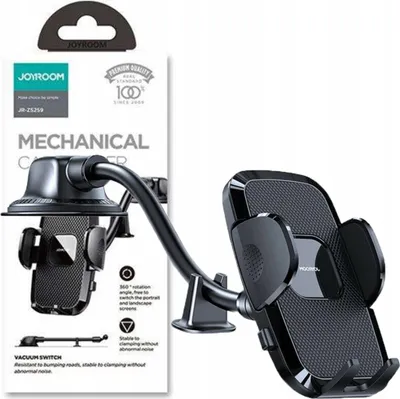 Immagine prodotto di Montaggio sul cruscotto o sul parabrezza dell'auto Joyroom Jr-Zs259 (nero)