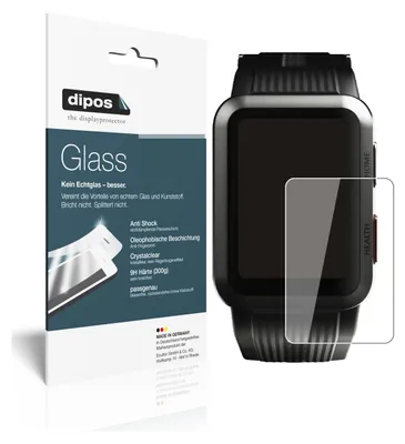 Produktbild von 2x Schutzfolie für Huawei Watch D - Anti-Shock 9H Folie dipos Glass Kunststoffglas