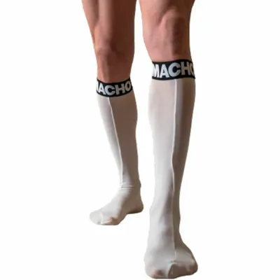 Obrázek produktu pro Macho - Dü nne ponožky jedna velikost ö ß e whiteß