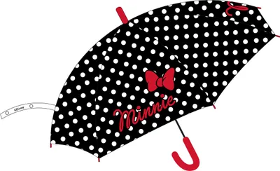 Produktbild von Disney Minnie Regenschirm 48.5 Cm Schwarz  Schwarz One Size