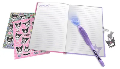 Productafbeelding van Hello Kitty Kuromi dagboek + toverstift
