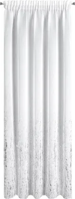 Produktbild von Vorhang Olivia 140x270 cm weiß-silber auf Band EUROFIRANY