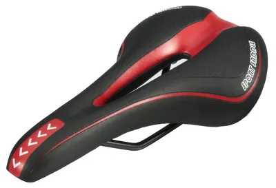 Imagen del producto de Sillín de bicicleta MTB - Cómodo - Diseño hueco - Orificio de 3,5 cm - Para bicicleta de carretera y montaña
