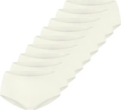 Produktbild von sloggi 9er Pack GO Daily Baumwolle High Waist Panty Hochwertige Baumwolle für besten Tragekomfort, Moderne High Waist Passform für perfekten Sitz, Elegantes Design mit Glanzeffekt am Bund