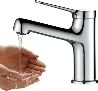 Produktbild von Kuchinox VILLA Standwaschtischarmatur mit Ablaufgarnitur BVK_022D