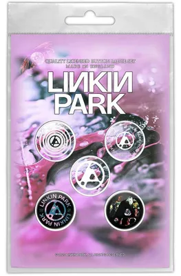 Image de Linkin Park - Set de pin's « From Zero », plastique, métal (lot de 5) RO15309 (taille unique) (rose)
