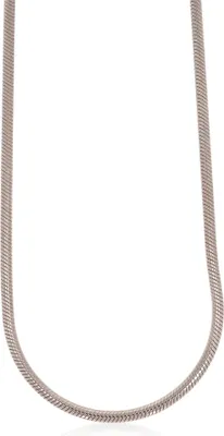 Produktbild von XC0111 Schlangenkette 45 cm lang aus 925 Silber rhodiniert XEN