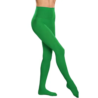Produktbild von Grüne Blickdichte Damen Strumpfhose / Größe: one Size