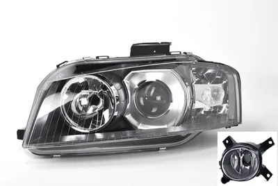 Produktbild von Scheinwerfer passend für Audi A3 8P 05/2003-07/08 D2S H7 Li. + Nebelschei. 8P0941029M 8P0941029D 8E0941699C 8E0941699E Johns