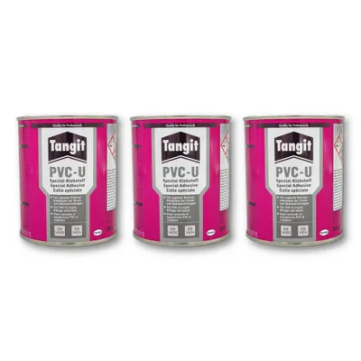 Produktbild von Tangit PVC-U Spezial Klebstoff für Rohrverbindung bei Druck- und Abwasserleitungen 250g - 3st
