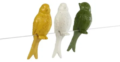 Zdjęcie produktu dla Cozydecor – figurka siedzącego ptaka, 4 x 3 x 7 cm