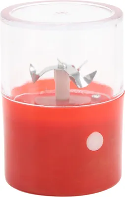 Produktbild von Elektrischer Gewürzzerkleinerer mit Edelstahlklinge, USB-aufladbar, tragbar, ideal zum Zerkleinern von Gewürzen, Kräutern und Zigaretten.