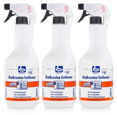 Produktbild von 3x Dr. Becher Bratkrustenentferner - 1 Liter | Flasche (1000 ml)