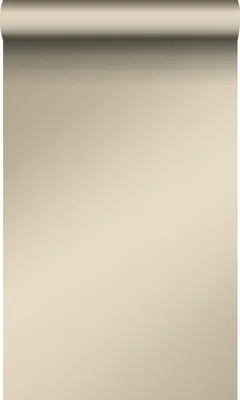 Produktbild von Origin Wallcoverings Tapete Uni Beige 53 cm x 10.05 m