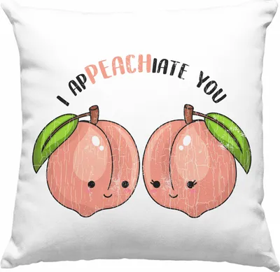 Produktbild von Trendation - Valentinstag Deko-Kissen mit Füllung 40x40 i Appeachiate You Geschenk Freundin mit Spruch  Deko-Kissen mit Füllung 40x40 Pflaumen (Rosa)