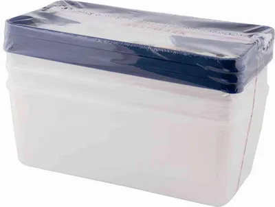Image de WESTMARK Boîte de congélation Trio 1,5l 3pcs