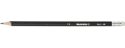Image de Kores BB92600 Crayon Kores Grafitos, dureté : HB, hexagonal
