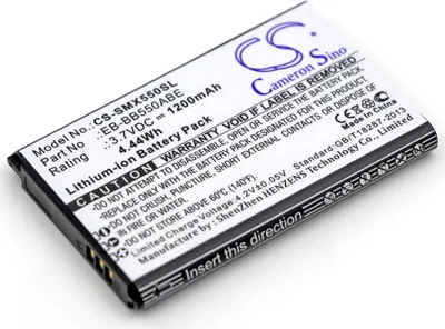 Immagine prodotto di TECHTEK Batteria compatibile con [Samsung] SM-B550, SM-B550H, Xcover 550 sostituisce EB-BB550ABE