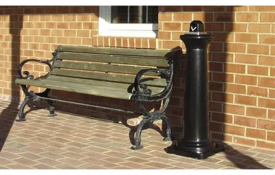 Obrázek produktu pro Rubbermaid - Popelník Groundskeeper Tuscan Black | 1 kus