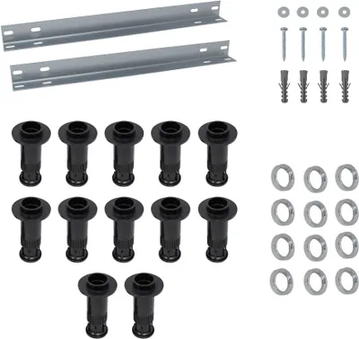 Produktbild von Breuer Wannenfüsse Set 2 | 15 Stützfüße/4 Montageschienen ab 1000 mm