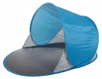 Productafbeelding van Verk 14523: Opklapbare strandtent met UV-bescherming, afmetingen 145 x 100 x 70 cm, blauw