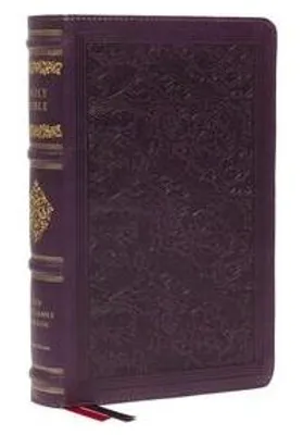Productafbeelding van Nkjv, Personal Size Reference Bible, Sovereign Collection, Leathersoft, Purple, Red Letter, Comfort Print