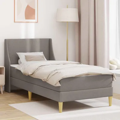 Immagine prodotto di Maison Exclusive - Letto matrimoniale con materasso (2 pezzi), rivestimento rimovibile