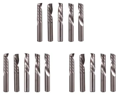 Produktbild von Hartmetall-CNC-Fräser-Bits, 6 mm, 15 Stück