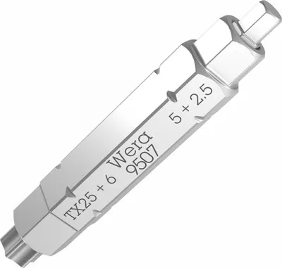 Obrázek produktu pro Wera 9507 SB bit 4 v 1 2, 2,5; 5; 6 x TX 25 x 37 mm