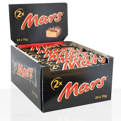 Produktbild von Mars 2Pack Riegel 24 x 70g - Doppelriegel mit Karamell & Nougat