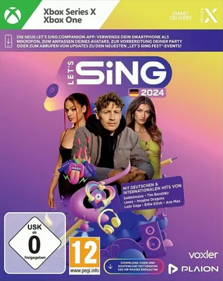 Obrázok produktu pre GAME Let's Sing 2024, Xbox One/Xbox Series X, Režim multiplayer, E10 + (starší 10 rokov)