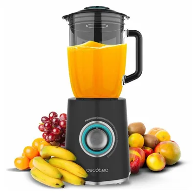 Produktbild von Cecotec Power black Titanium 2000Max Mix Go, Tischplatten-Mixer, 1,5 l, Eis-Crusher, 2000 W, Schwarz
