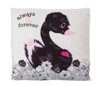 Immagine prodotto di NICI cuscino Love Black Swan 30x30cm, VERDE