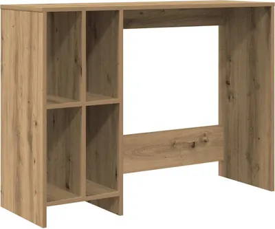 Immagine prodotto di Scrivania Rovere Artigianale 102,5x35x75cm in Legno Multistrato