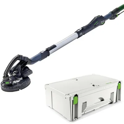 Immagine prodotto di Festool LHS-E 225 EQ-Plus S/W PLANEX Levigatrice a collo lungo ( 575217 ) 550W 215mm in systainer + disco abrasivo