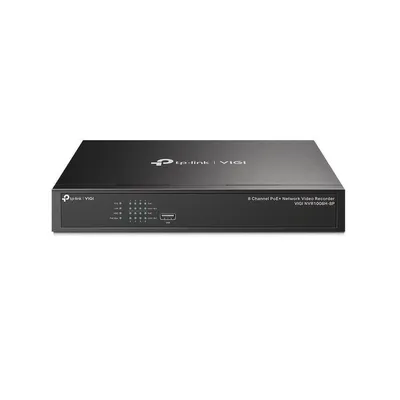 Obrázek produktu pro TP-Link VIGI NVR1008H-8P, 8 kanály/kanálů, 3840 x 2160 px, 8 kanály/kanálů, 720p, 1080p, 1920 x 1080, 1680 x 1050, 1440 x 900, 1280 x 1024, 102 4x 768, 1280 x 720, H.264, H.264+, H.265, H.265+