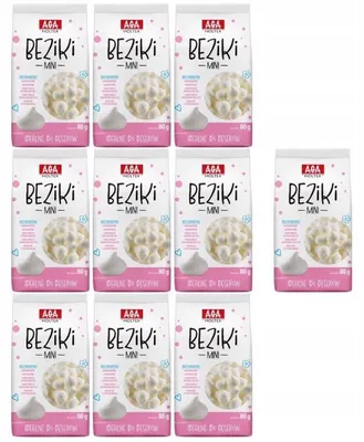 Obrázok produktu pre Aga Holtex Mini-Baisers, 10 kusov po 80 g