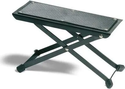 Produktbild von Gitarrenfußständer aus Metall, schwarz