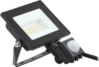 Produktbild von Prios Maikel LED-Außenstrahler, 20W, 1620lm, Metall, Sensor