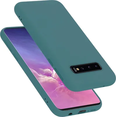 Obrázek produktu pro Cadorabo Protective Case for Samsung Galaxy S10 4G Case in Green Obal na mobilní telefon TPU Etui