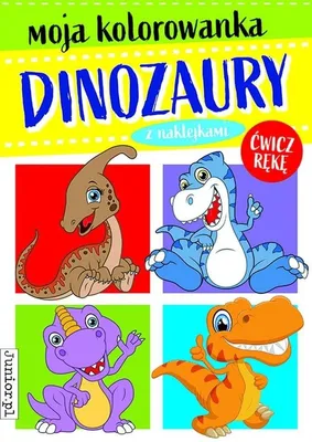 Obrázok produktu pre Dinozaury 32 strony. Kolorowanka dla dzieci