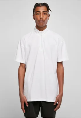 Produktbild von TB4910 - Boxy Zip Pique Tee white L